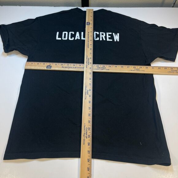 DAVE MATTHEWS BAND Vintage Local Crew Concert Tour T Shirt Sz Mens L - Picture 4 of 4